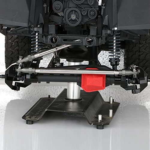 KYX Racing CNC Machined Aluminum Steering Knuckle Upgrades Parts Accessories for 1/10 RC Crawler Car Axial SCX10 PRO SCX10 III Early Bronco