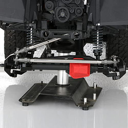KYX Racing CNC Machined Aluminum Steering Knuckle Upgrades Parts Accessories for 1/10 RC Crawler Car Axial SCX10 PRO SCX10 III Early Bronco