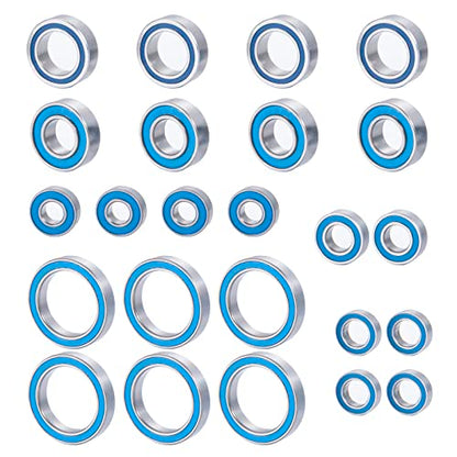 24Pcs Wheel Hubs Rubber Sealed Bearing for Axial Yeti XL RTR Kit | 1/5 1/6 1/8 RC Car Upgrade Parts