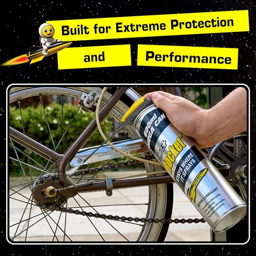 Multi-Purpose Lubricant Spray, 20 Fl Oz - Super Penetrating Oil & Anti-Corrosion Spray for Rusted Bolts, Tools, Bikes & Garden Equipment, Water-Resistant Protective Coating - 600ml Mega Can - size: 20 fl oz (Pack of 1)