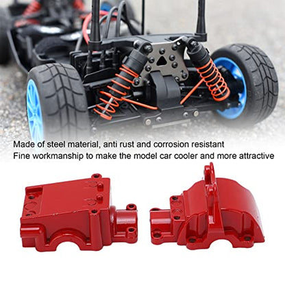 RC Gear Box Cover, Strong Steel Differential Housing Gear Box Cover for WLtoys 144001 RC Car Upgrade Parts