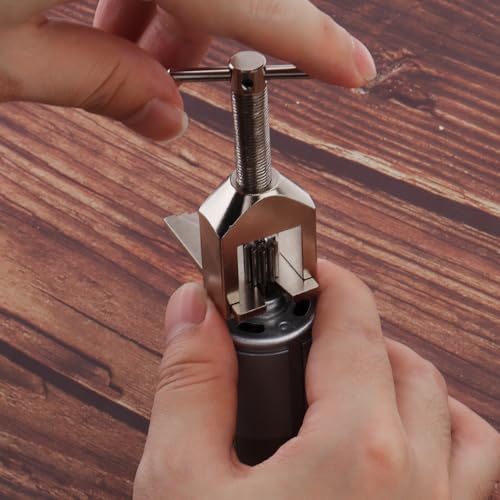 Upgraded Motor Pinion Gear Puller Remover Set RC Motor Gear Puller for Vehicle Model/Small Motor Rc Helicopter Motor Pinion Parts with 6 pcs Thickened and Enlarged Top Pin (1PCS)