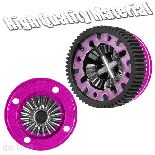 RC Differential Case Upgrades Part for 1/10 Slash 2WD VXL/Stampede 2WD VXL/Rustler 2WD VXL/Bandit 2WD VXL,Planetary Gear Diff Hops up,#2388X,Pink - color: Pink - (Differential Case)