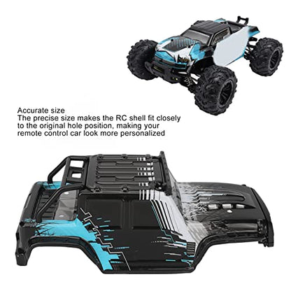 RC Car Body Shell, RC Car Body Parts, 4WD Car Shell Kit for SCY 16103PRO 1/16 RC Car (Blue) - color: Blue
