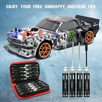 Hex Allen Screwdriver Kit - 16pcs RC Car Traxxas Helicopter Tool Set