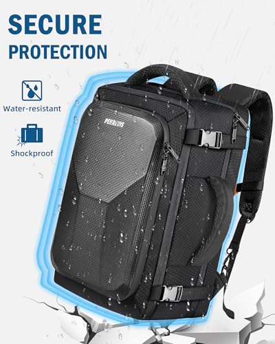 Carry On Mavic 3 Pro Case, Compatible with DJI RC/Pro/N1 Controller | Fits 17.3'' Laptop, 40L Drone Backpack for DJI Fly More Combo Accessories, Hard Carrying Case, Travel Laptop Backpack
