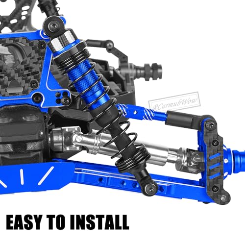 RC Shock Absorber Upgrades Part for 1/10 Jato 4X4 Brushless,Jato 4X4 VXL,Alloy Aluminium Shocks Front Rear,Replace #7462,Navy Blue - color: Navy Blue(4pcs)
