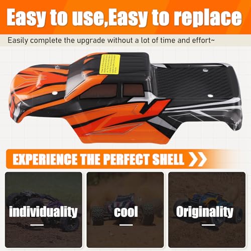 HBX 16889 16889A 16890 16890A SG1601 SG1602 RC Car Body Shell and Sticker B004-INV 1/16 RC Car Parts Accessories C - size: C