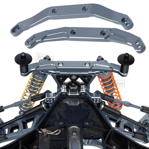 Alloy Body Mount Upgrades Part for 1/10 Slash 4x4/Slash 4x4 VXL,Body Mount Hops Up,Titanium - color: Titanium - Upgrades