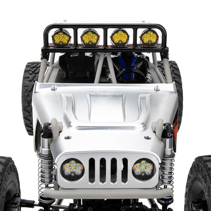 MEUS RACING RC LED Lights Spotlight Roof Light Tail Light Kit for Vanquish H10 Optic Sparco Yokohama RTR 1/10 RC Crawler Upgrades Parts