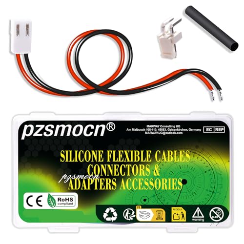 20 Sets/80 Pcs JST VH SMT 3.96mm Pitch 2 Pin 22AWG Silicone Cable Plug Socket Extension Cord Terminal Adapter Accessories Kit, Female Connector with Pre-Crimped Wire 20cm and Male Housing - size: 2-Pin, style: JST-VH-SMT