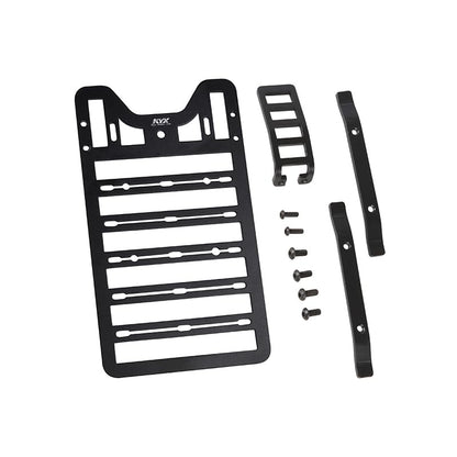 KYX Racing CNC Machined Aluminum Roof Rack Upgrades Parts Accessories for 1/18 RC Crawler Car Traxxas TRX4M Bronco