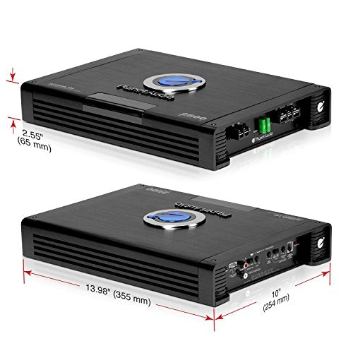 Planet Audio AC2500.1M Monoblock Car Amplifier, 2500 Watts, 2/4 Ohm Stable
