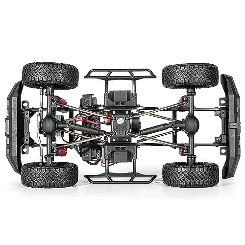 RGT RC Crawler 1:10 4wd Off Road Truck Rock Cruiser RC-4 Remote Control Car 4x4 Hobby RC Car Toy 136100V3FD Orange