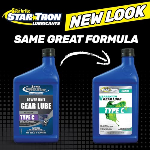 STAR BRITE Premium Type C Gear Lube, Marine-Grade, SAE 75W-90 - size: 32 Oz Quart, style: Type C