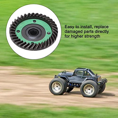 35T Differential Helical Gear, RC Differential Gear for ZD Racing 1/7 MX 07 RC Car, Premium Steel Large Helical Gear Repair Part with Sealing Ring