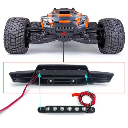 RC LED/COB Light Kit Front & Rear Lights, RC LED Light Kit | Headlight, Taillights, For 1/6 XRT 8S, RC Car Buggy - style: RC LED Light Kit