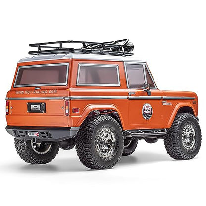 RGT RC Crawler 1:10 4wd Off Road Truck Rock Cruiser RC-4 Remote Control Car 4x4 Hobby RC Car Toy 136100V3FD Orange