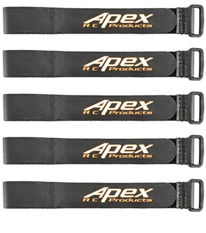 5 Pack 20mm x 300mm HD Non-Slip Battery Straps 3031A