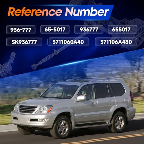 936-777 Rear Drive Shaft Fit for Lexus GX470 2003-2009 V8 4.7L Sport Utility 4WD| Toyota 4Runner 2003-2009 V8 4.7L Sport Utility 4WD, OE 3711060A40, 371106A480 - size: Fit 2003-2009 4Runner V8 4.7L Sport Utility 4WD