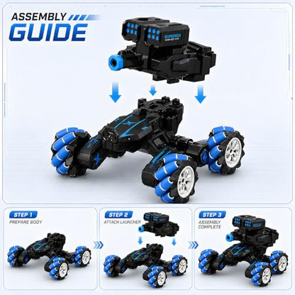 Blue RC Tank Accessories Replacement Body Shell, Plastic Hull Cover for Remote Control Tank Model, Repair Spare Part Upgrade Kit for RC Hobby Tracked Vehicle - color: Blue & Replacement Body