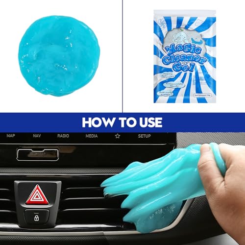 Qydipclin 23Pcs Car Detailing Kit, Car Detailing Brush Set, Car Wash Cleaning Kit, Car Detailing Brushes, Professional Car Care Kit for Interior Exterior Wheels, Blue - size: 23pcs