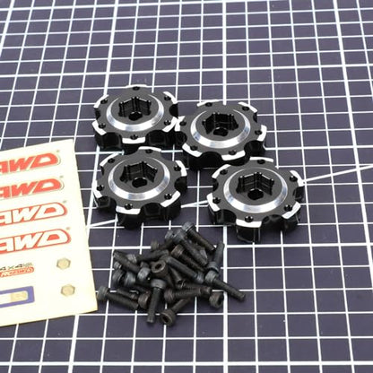 RCAWD for Pro-Line 1/8 8x32 to 20mm Aluminum Wheel Hex Adapters 3.8" Wheels Upgrades Parts #PRO635700 - size: 20mm