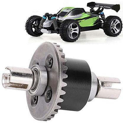 Metal RC Differential, Differential Box Bearing Kit, Metal Front and Rear Differential Gear Replacement for Remote Control Body Parts