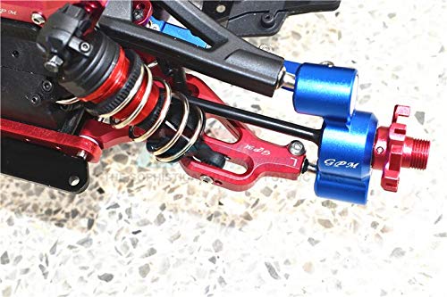 GPM For Arrma LIMITLESS/INFRACTION/TYPHON Upgrade Parts Aluminum Front Lower Arms - 2Pc Set Blue