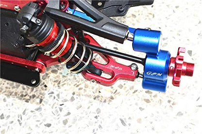 GPM For Arrma LIMITLESS/INFRACTION/TYPHON Upgrade Parts Aluminum Front Lower Arms - 2Pc Set Blue