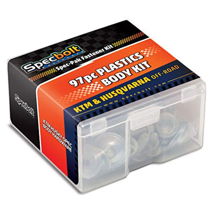 Specbolt Euro Plastics Body Fastener Hardware Bolt Kit Fits: All KTM & Husqvarna Off Road Models