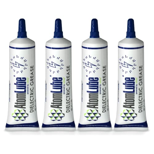 Dielectric Grease, 4-Pack of 1 oz Tube | Waterproof & High Temp Multipurpose Silicone Grease for Electrical Connectors, Battery Terminals, Switches, and Sensors - size: 4 Pack - 1 oz
