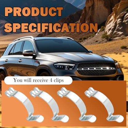4PCS Car Air Filter Clips,Sturdy Car Air Filter Box Clips for Airs Filters Fastening Retaining Compatible with Toyota,Airs Filters Box Housing Retaining Clip Cars Accessories
