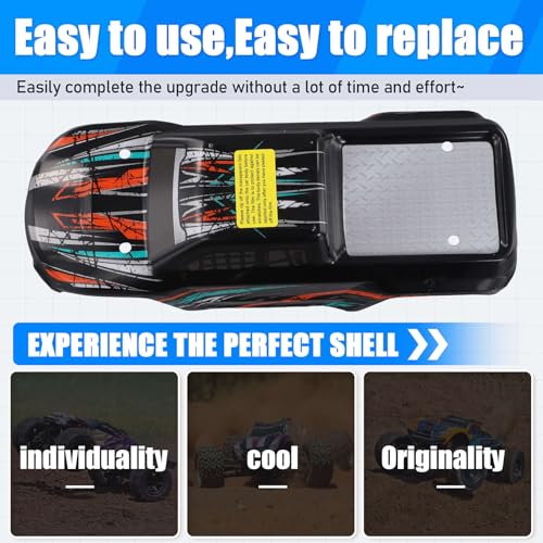 HBX 16889 16889A 16890 16890A SG1601 SG1602 RC Car Body Shell and Sticker B004-INV 1/16 RC Car Parts Accessories A - size: A