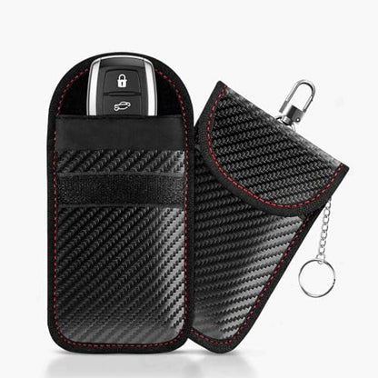 Automotive Faraday Bag for Car Keys, Car Key Cover and Key Fob Protector, Faraday Pouch Blocking RFID Signal, Faraday Bags for Keys Anti-Theft Case (Small Outside(3.15 x 4.5 inches)) - size: Small Outside(3.15 x 4.5 inches)