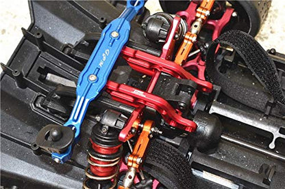 GPM for Arrma 1/7 INFRACTION 6S BLX Upgrade Parts Aluminum Rear Body Post Fixed Mount - 2Pc Set Black