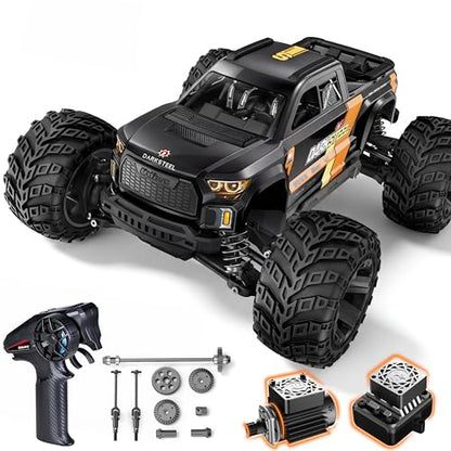 UDIRC 1610S Brushless Fast RC Car, 56+ MPH and Standing Backflip in Stock Setup, 1:16 High Speed RC Truck, 4WD RTR Off-Road Monster RC Truck for Adults - color: Black