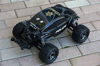 SummitLink Custom Body Police Style Compatible for 1/10 Scale RC Car or Truck (Truck not Included) STB-PB-01