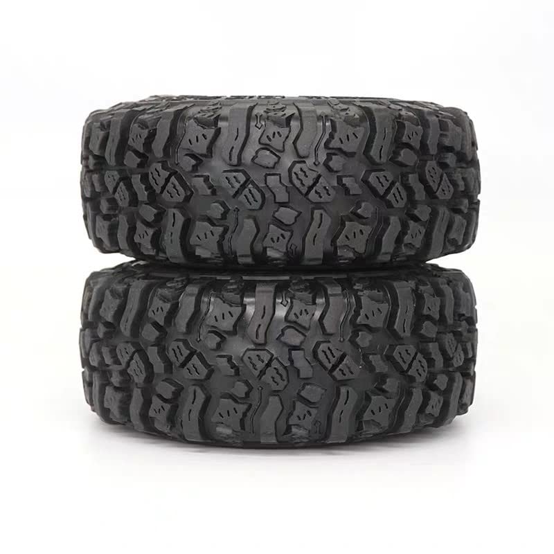 4PCS 120MM 1.9" Rubber Rocks Tyres/Wheel Tires for 1/10 RC Rock Crawler Axial SCX10 TF2 TRX TRX-4 90047 D90 D110