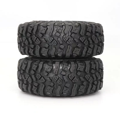 4PCS 120MM 1.9" Rubber Rocks Tyres/Wheel Tires for 1/10 RC Rock Crawler Axial SCX10 TF2 TRX TRX-4 90047 D90 D110