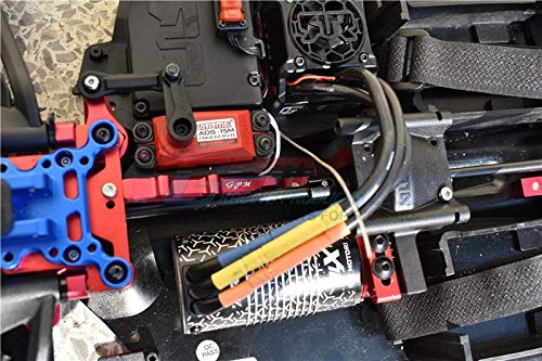 GPM For Arrma LIMITLESS/INFRACTION Upgrade Parts Aluminum Front Chassis Brace - 1Pc Set Red