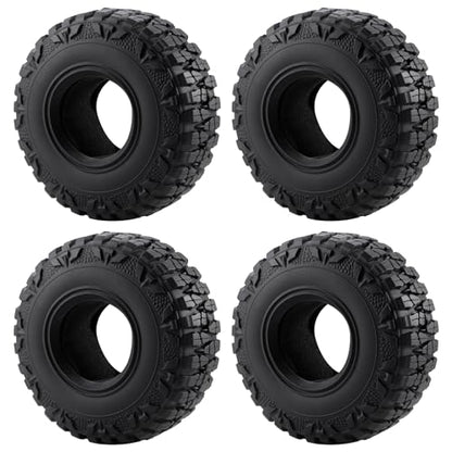 4pcs 2.2'' Crawler Tire for 1/10 AXIAL SCX10 D90 CC01 90018 TRX-6 Redcat | 120mm OD 40mm Width Tires with Foam,RC Crawler Upgrade Parts