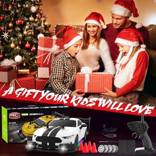 Remote Control Robot Dog Toy 2.4GHz 8WD All-Terrain Gesture Sensing Stunt RC Cars RTR Climbing Robot Dogs+RC Drift Car 1:20 Scale Remote Control Cars 2.4GHz 4WD High Speed RTR Racing Vehicle with LED