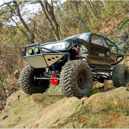 Adjustable Oil Piggyback Shock Absorber 70-123mm with Remote Reservoir for 1/10 RC Crawler Axial SCX10 Wraith CAPRA RR10 TRX4 (90mm 2pcs) - color: 90mm 2pcs