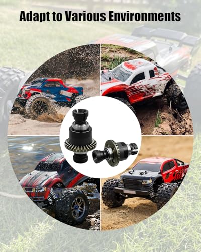 Differential 30T 0.8Mod V2 Fit for ARRMA GROM Typhon Granite Mojave | 2PCS 30T Differential Gear With 0.8Mod Design, Compatible With 1/18 ARRMA GROM Series RC Vehicles