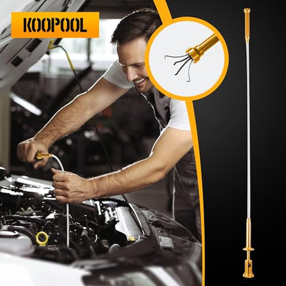 KOOPOOL Tool Set, Tool Box Kit for Mechanic and Car, General Household Home Tool Kit, Basic Tool Kit for Home Auto Repair, with Storage Case - color: Black Yellow