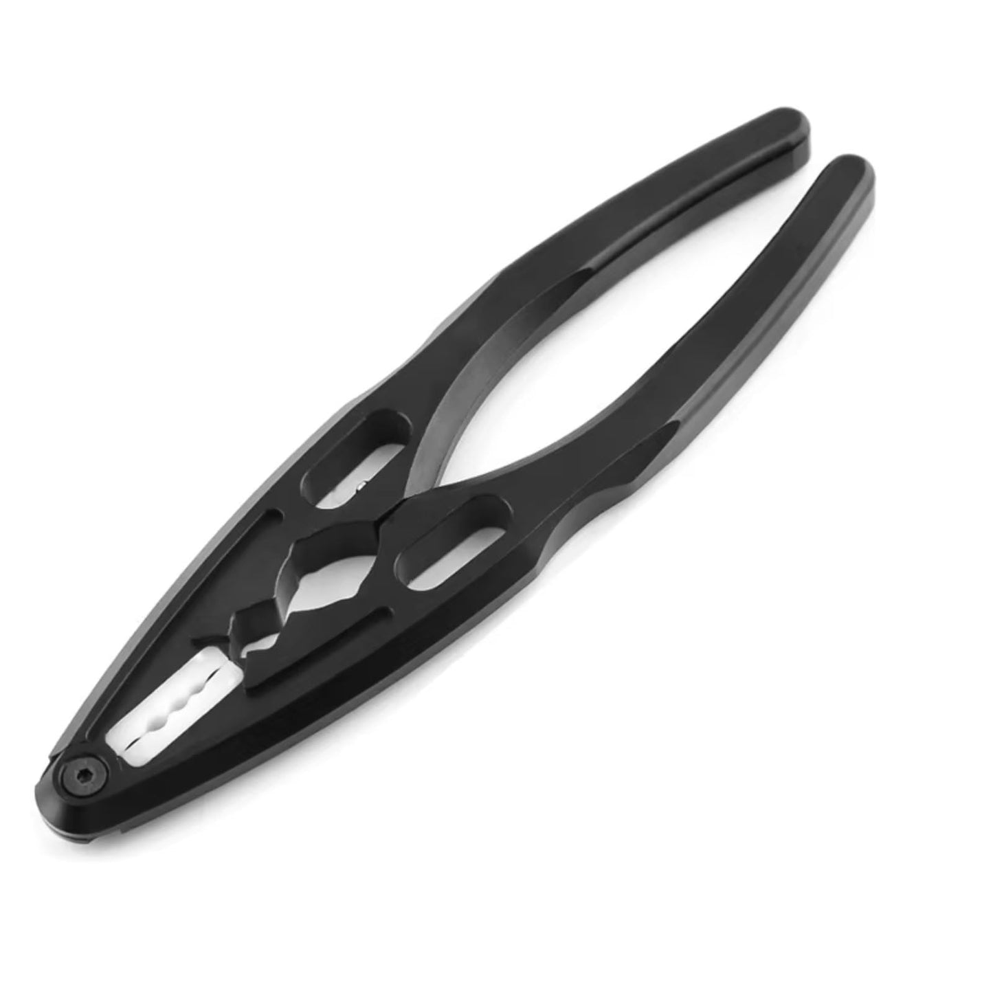 RC Car Toys For 1/8 1/10 1pc 6 IN 1 Metal Shock Absorber Pliers Rod Ball Clamp Multi-function Tool RC Crawler Car(Black) - color: Black