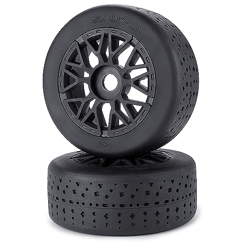 1/7th RC Car Wheel Rims Tires Upgrades for 1/7th RC Car Arrma Limitless F1，4PCS