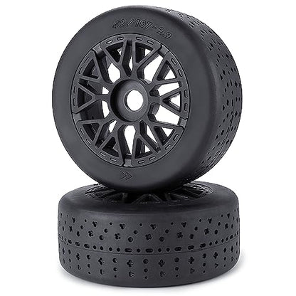 1/7th RC Car Wheel Rims Tires Upgrades for 1/7th RC Car Arrma Limitless F1，4PCS