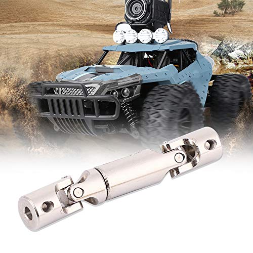 2PCS Metal Drive Shaft Universal Transmission Shaft for MN-35 MN-66 B-14 B-24 RC Car, Upgrade Parts for 1/12 1/16 RC Model Crawler Truck (2pcs)